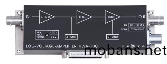 HLVA-100對數的帶寬(kuan)電壓放大器